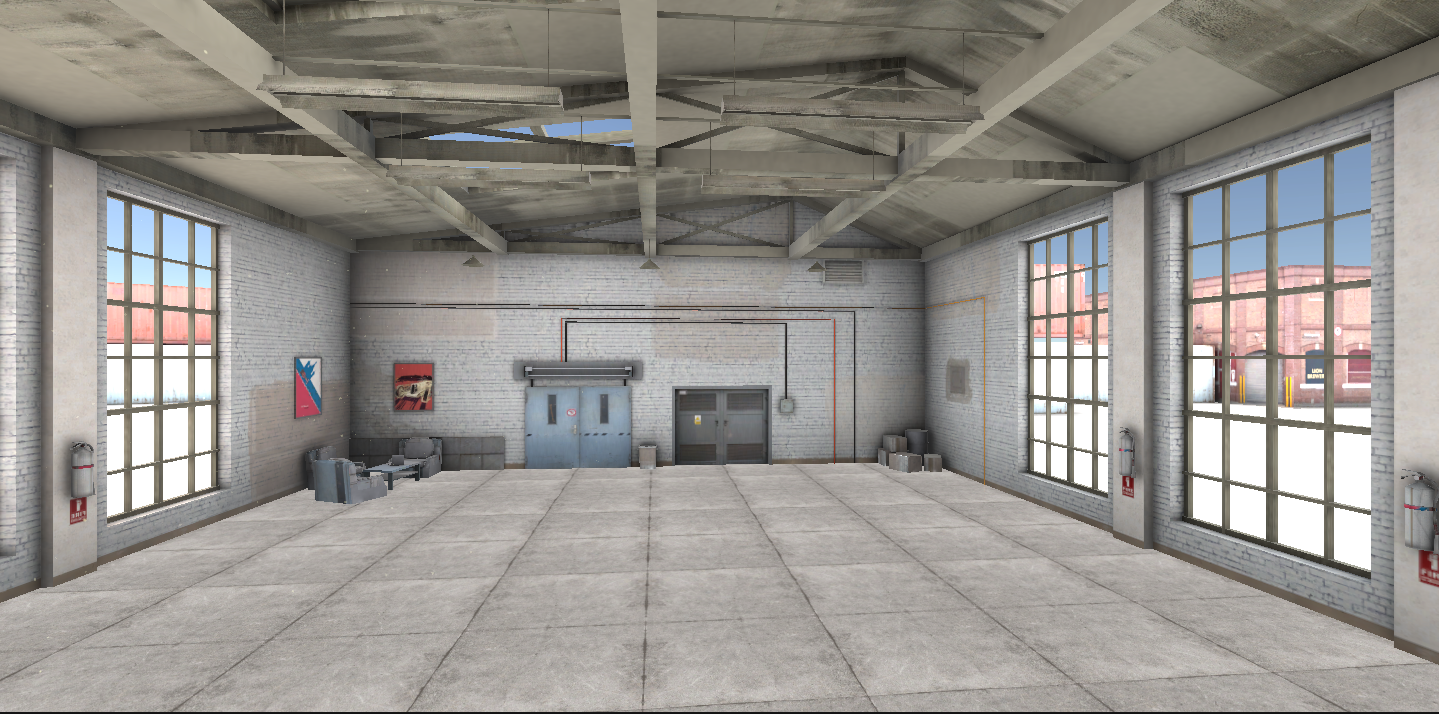 پکیج محیط گاراژ صنعتی - Industrial Garage Environment