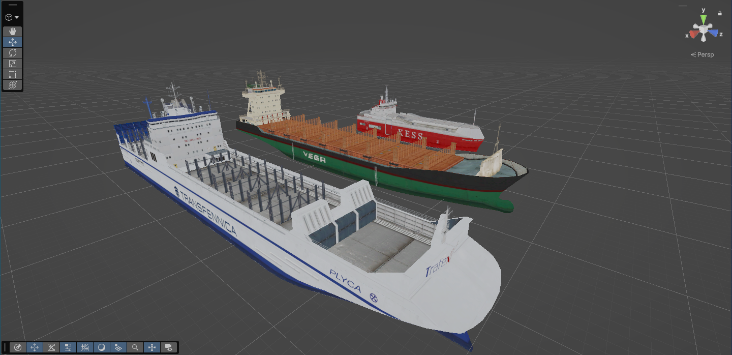 پک کامل مدل‌های سه‌بعدی کشتی‌های تجاری و مسافری (Commercial Ships Pack)