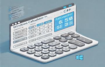 سورس کد ماشین حساب در ویندوز با سی شارپ c#