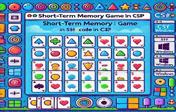 سورس کد بازی حافظه کوتاه مدت در سی شارپ